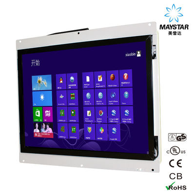 ประเทศจีน Professional Touch Screen Kiosk Monitor ขนาดแผง 15 &quot;~ 84&quot; สร้างขึ้นในกรอบเปิด ผู้ผลิต