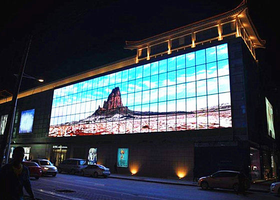 ประเทศจีน ห้างสรรพสินค้าจอแสดงผล LED โปร่งใส / หน้าจอโฆษณากลางแจ้งดิจิตอล ผู้ผลิต