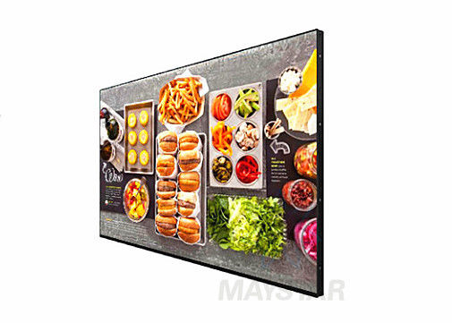 ประเทศจีน 15 ~ 84 นิ้วป้ายดิจิตอลแสดงโฆษณา LCD สำหรับร้านอาหารห้องอาหาร ผู้ผลิต