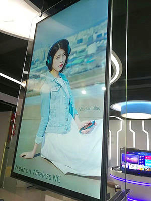 ประเทศจีน จอแสดงผลโฆษณาดิจิทัลที่ทำงานได้หลากหลายระบบ Windows Android แบบสองด้าน ผู้ผลิต