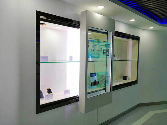 ประเทศจีน หน้าต่างหน้าจอสัมผัสโปร่งใสขนาด 32 นิ้ว / จอแสดงผลป้ายดิจิตอลอุตสาหกรรม LCD ผู้ผลิต