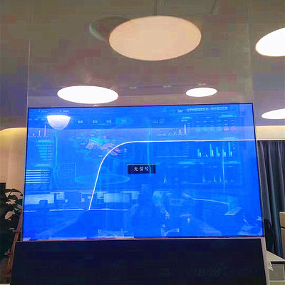 ประเทศจีน จอแสดงผล OLED ที่กันน้ำโปร่งใสพร้อม Standalone U Disk Auto Play ผู้ผลิต