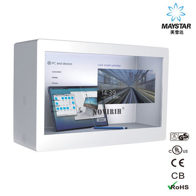 ประเทศจีน หน้าจอ LCD ใสทันสมัยสำหรับอาคารและลิฟต์ห้องซูเปอร์มาร์เก็ต ผู้ผลิต