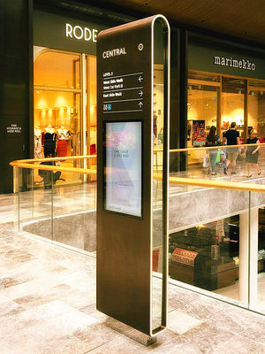 ประเทศจีน มัลติฟังก์ชั่ชั้นยืนตู้หน้าจอสัมผัส, ตู้ห้างสรรพสินค้าได้รับการรับรองมาตรฐาน RoHS ผู้ผลิต