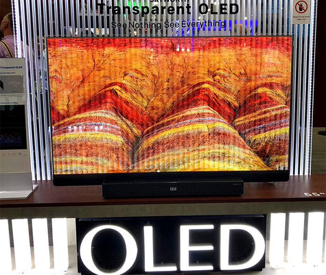 ประเทศจีน จอแสดงผล OLED แบบโปร่งใสขนาดเล็กที่มีความยืดหยุ่นพร้อมอัตรารีเฟรชสูง ผู้ผลิต